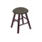 Holland Bar Stool Co Maple Vanity Stool, Dark Cherry Finish, Black Vinyl Seat RC18MSDC019 - alternate 1